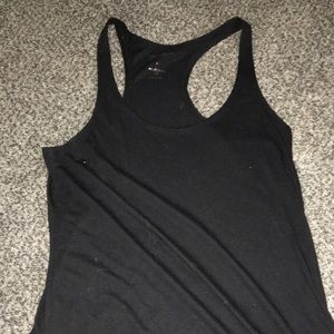 Black tank top